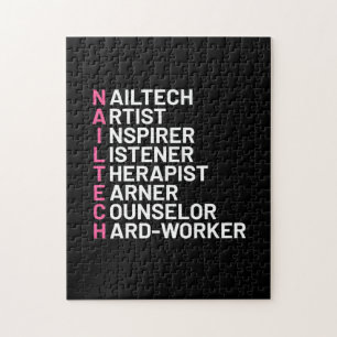 Nail Artist Inspirer Jigsaw Puzzle