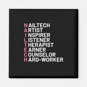 Nail Artist Inspirer Magnet