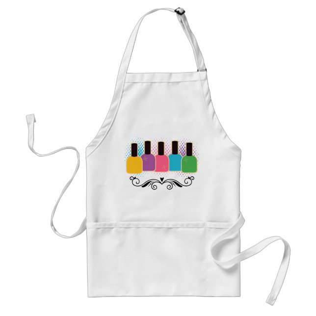 Nail Artist Nail Tech Beauty Technician Standard Apron (Front)