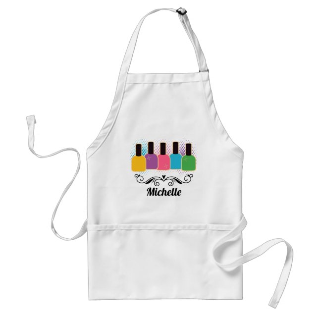 Nail Artist Nail Tech Beauty Technician Standard Apron (Front)