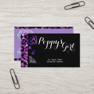 nail bussiness card