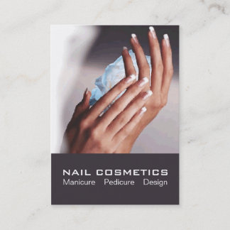 Nail Cosmetics 1 - Card, Business, Schedule Appointment Card