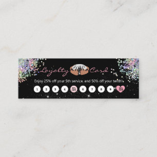 nail design service Customer Discount Loyalty Card