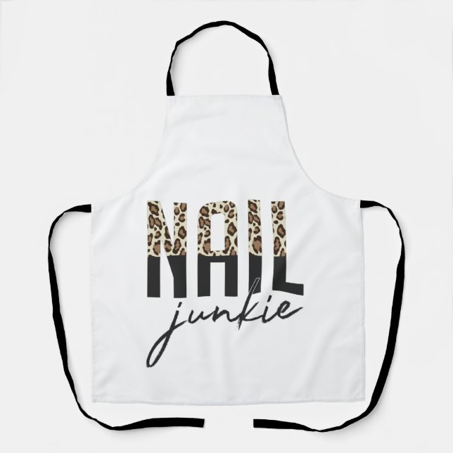 Nail Junkie Nail Salon Nail Technician F Apron (Front)