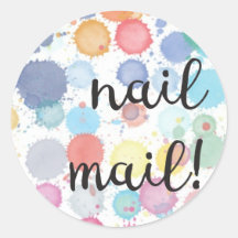 Nail Mail! Sticker
