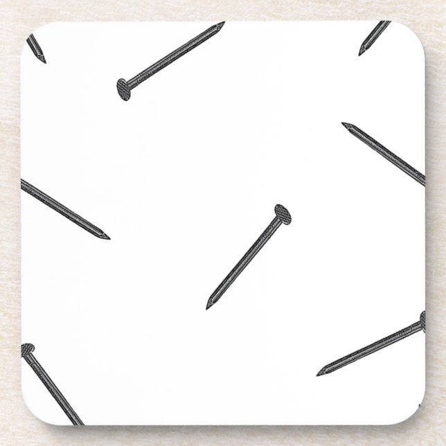 nail pattern coaster (Front)