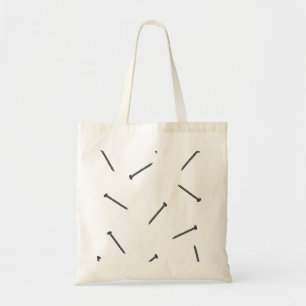 nail pattern tote bag