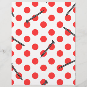 nail pattern with dots