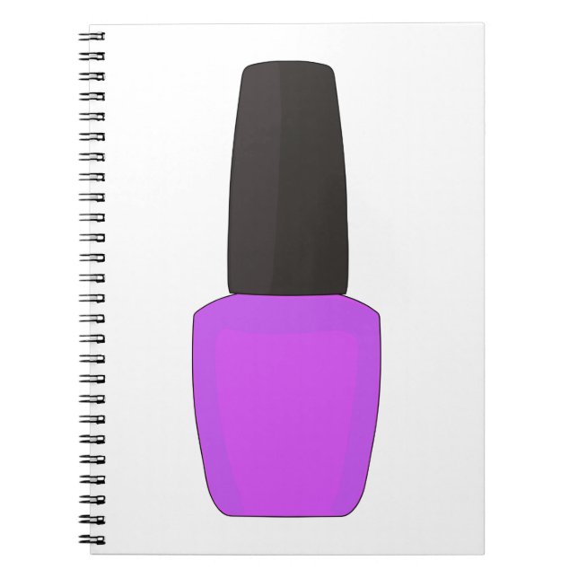 Nail Polish Bottle Notebook (Front)