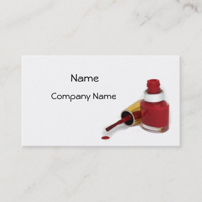 Nail Polish Business Card (Front)