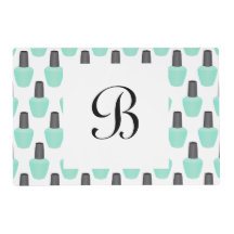 Nail Polish Monogramed