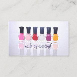Nail Polish Nail Salon Business Card