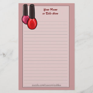 Nail Polish Stationery