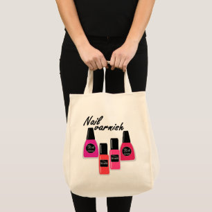 Nail Polish Tote Bag