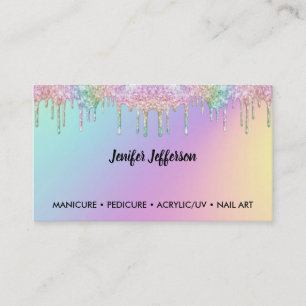 Nail Salon appointment Business Card
