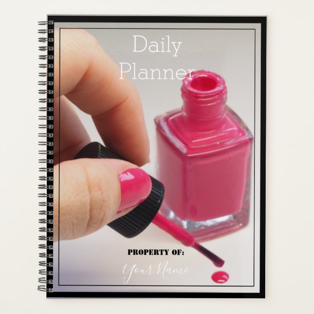 Nail Salon Appointment Planner - HAMbWG (Front)