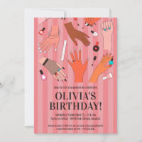 Nail Salon Birthday Party