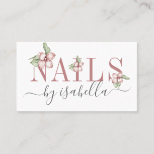 Nail Salon Business Card