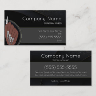 Nail Salon Business Card