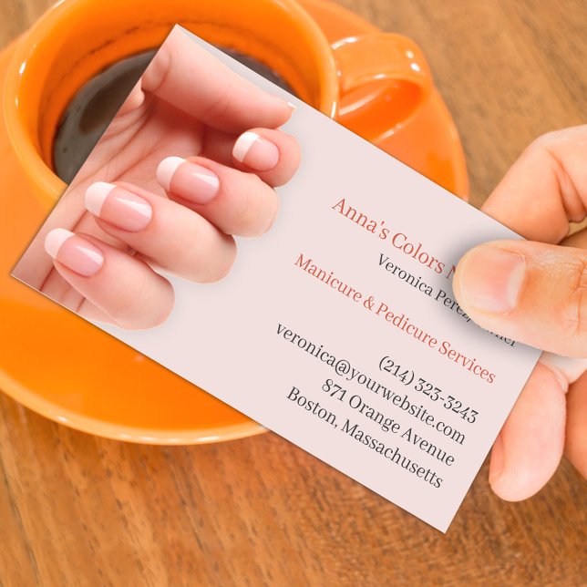 Nail Salon Business Card (Creator Uploaded)