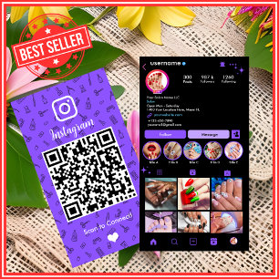 Nail Salon Business Card