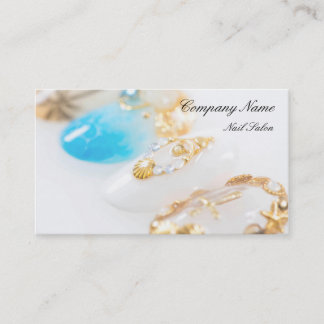 Nail salon business card