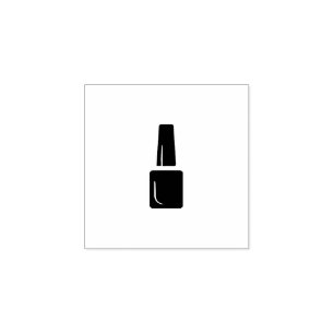 Nail Salon Loyalty Card Rubber Stamp
