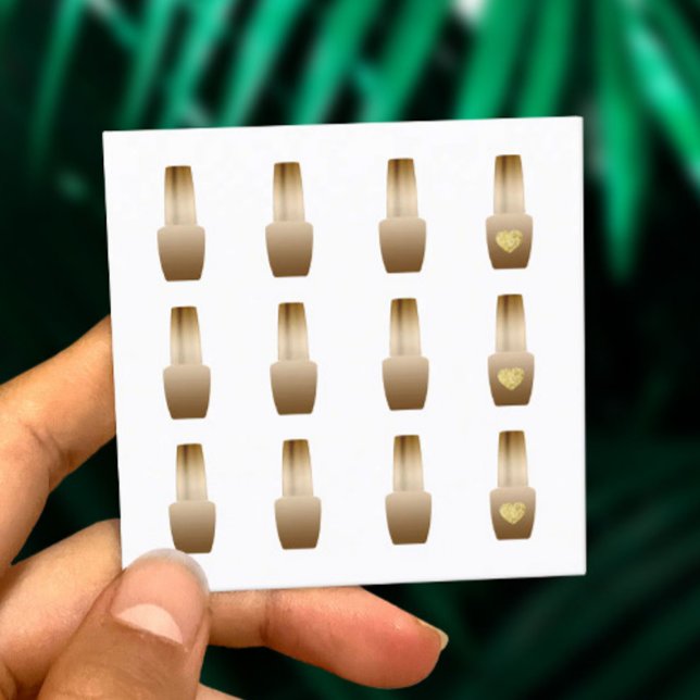 Nail Salon Makeup Artist 12 Stamps Loyalty (Creator Uploaded)