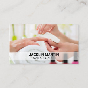 Nail Salon Manicure Loyalty Card