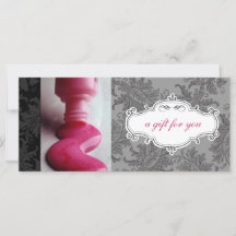 Nail Salon or Day Spa Gift Certificates