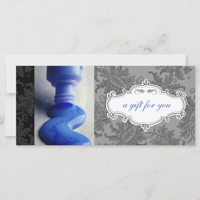 Nail Salon or Day Spa Gift Certificates (Front)