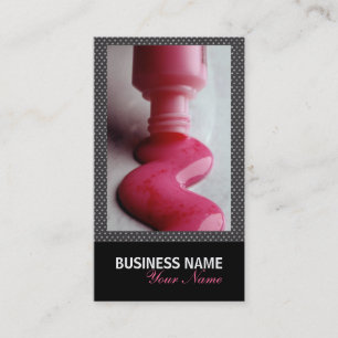 Nail Salon or Nail Technician Business Cards