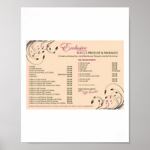 Nail Salon Posters