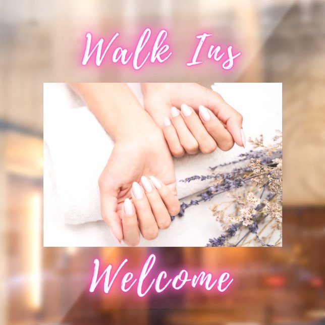 Nail Salon Walk Ins Welcome Hands Nails Picture  (Sheet 2)