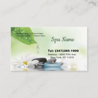 Nail Spa Business Cards