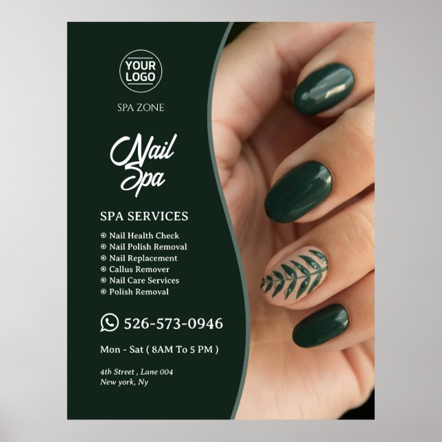 Nail Spa Custom Poster (Front)