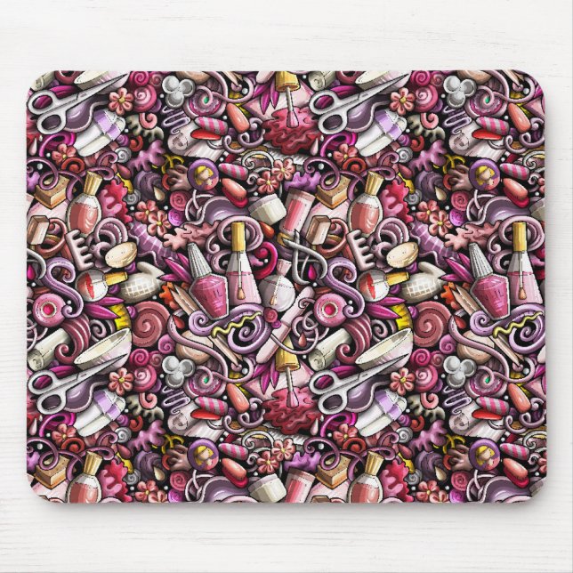 Nail Studio Pattern Mouse Pad (Front)