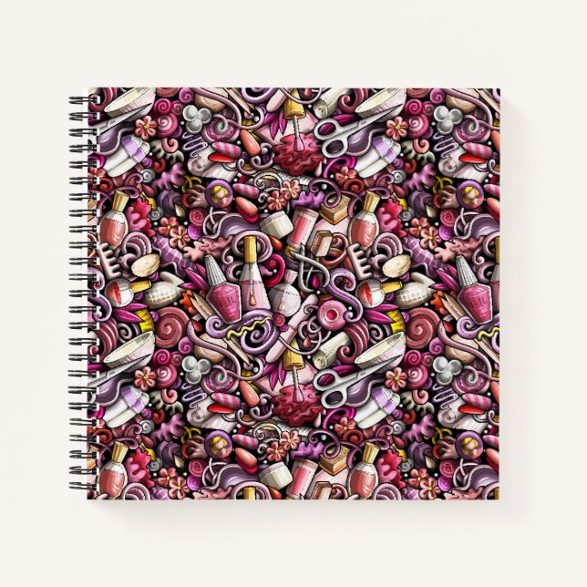 Nail Studio Pattern Notebook (Front)