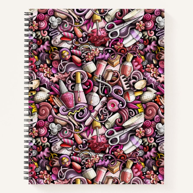 Nail Studio Pattern Notebook (Front)