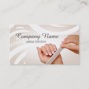 Nail Stylist / Manicure Specialist Beauty Hands Business Card