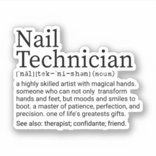 Nail Tech Definition, Nail Technician Gifts