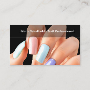 Nail Tech Manicure Appointment Reminder Cards