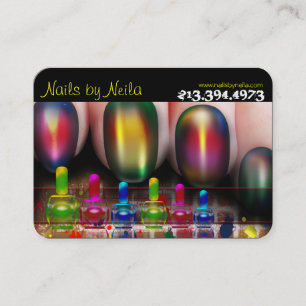 Nail Tech Nail Artist Nail Salon Business Card
