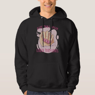 Nail Tech Nail Technician Manicurist Nails Artist  Hoodie