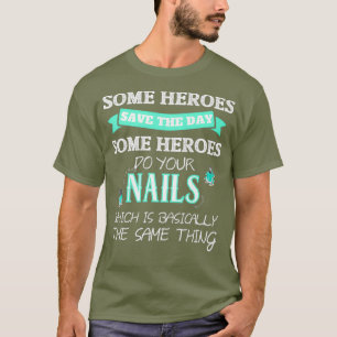 Nail Tech Shirt for Women Funny Nail Technician