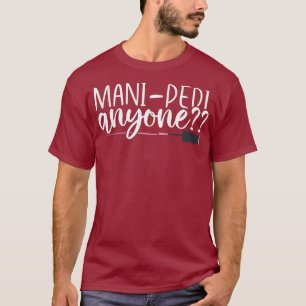 Nail Tech Technician Salon Design Manicurist for T-Shirt