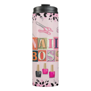 Nail Tech Thermal Tumbler