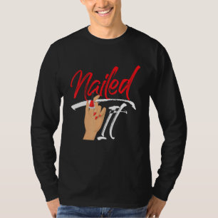 Nail Tech Work Uniform Nail Polish 6 T-Shirt