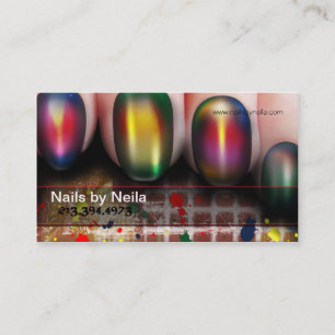 Nail Technician/Artist/Manicurist Business Card