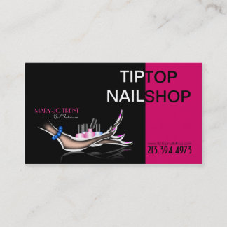 Nail Technician/Artist/Manicurist Business Card